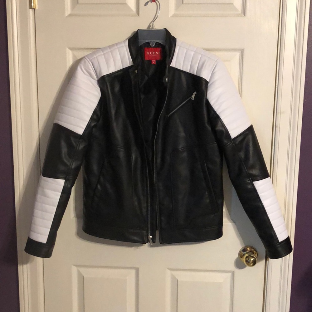Guess leather jacket